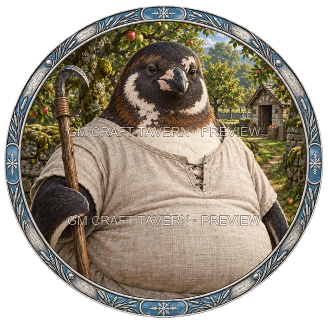 Aperçu du token vu du dessus de Besha Reedvale - Druide