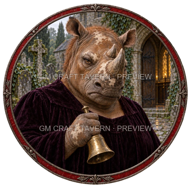 Aperçu du token vu du dessus de Durg Stonebrook - Barde