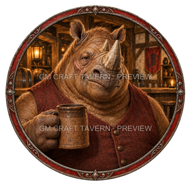 Besha Westmere - aperçu de token d’aubergiste vu du dessus