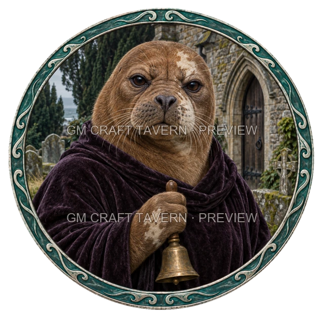 Aperçu du token vu du dessus de Durg Stonebrook - Barde
