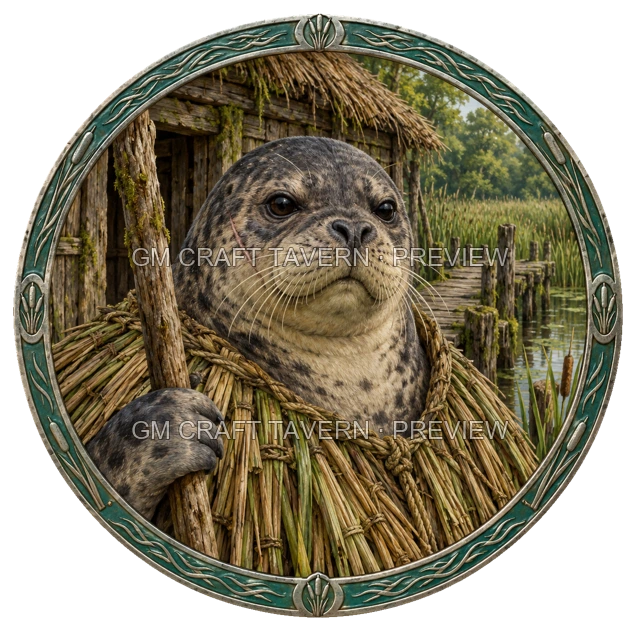 Aperçu du produit Tokens de personnage phoquefolk gratuits 6