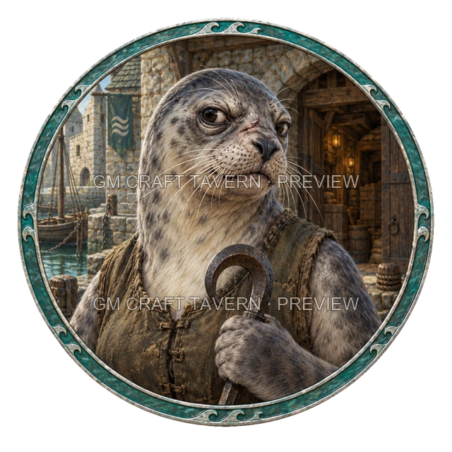 Urdan Hillward - aperçu de token de marin vu du dessus
