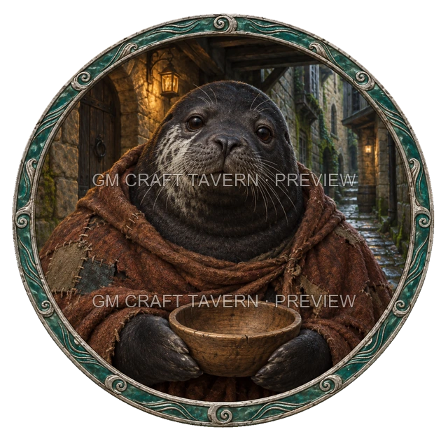 Besha Hillward - aperçu de token de paria vu du dessus