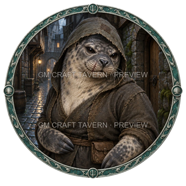 Aperçu de token de voleur vu du dessus