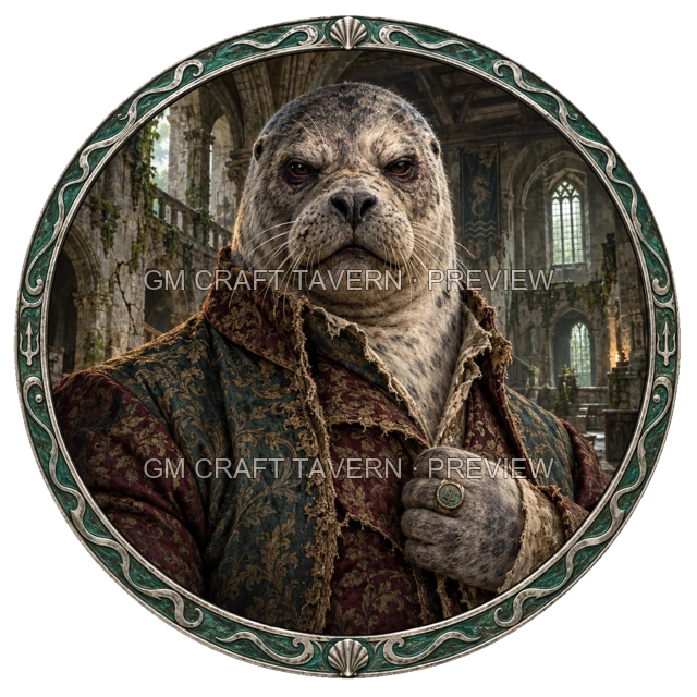 Aperçu du token vu du dessus Noble mort-vivant