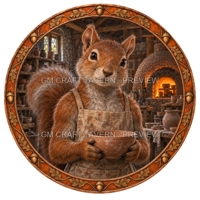 Besha Oakbend - aperçu de token d’artisan vu du dessus