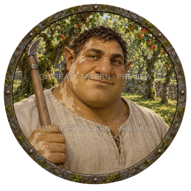 Aperçu du token vu du dessus de Besha Reedvale - Druide