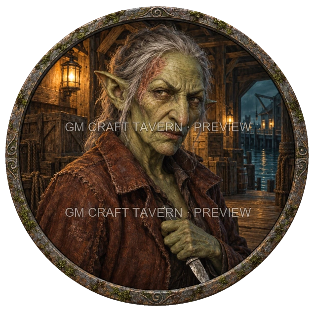 Aperçu du token vu du dessus de Urdan Duskford - Roublard