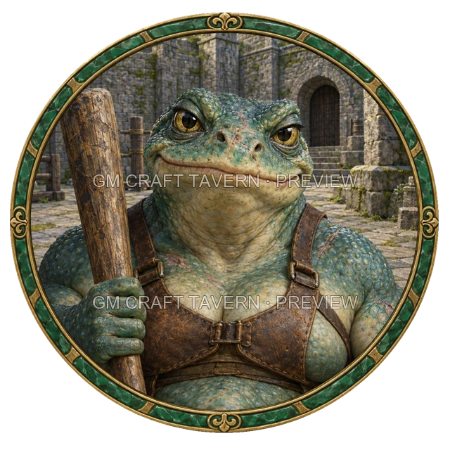 Aperçu du token vu du dessus de Urdan Stonebrook - Barbare