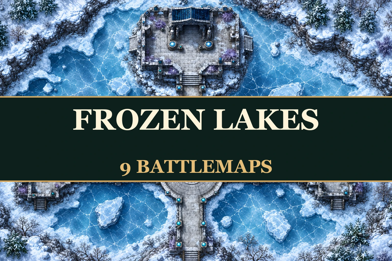 Frozen Lakes product preview
