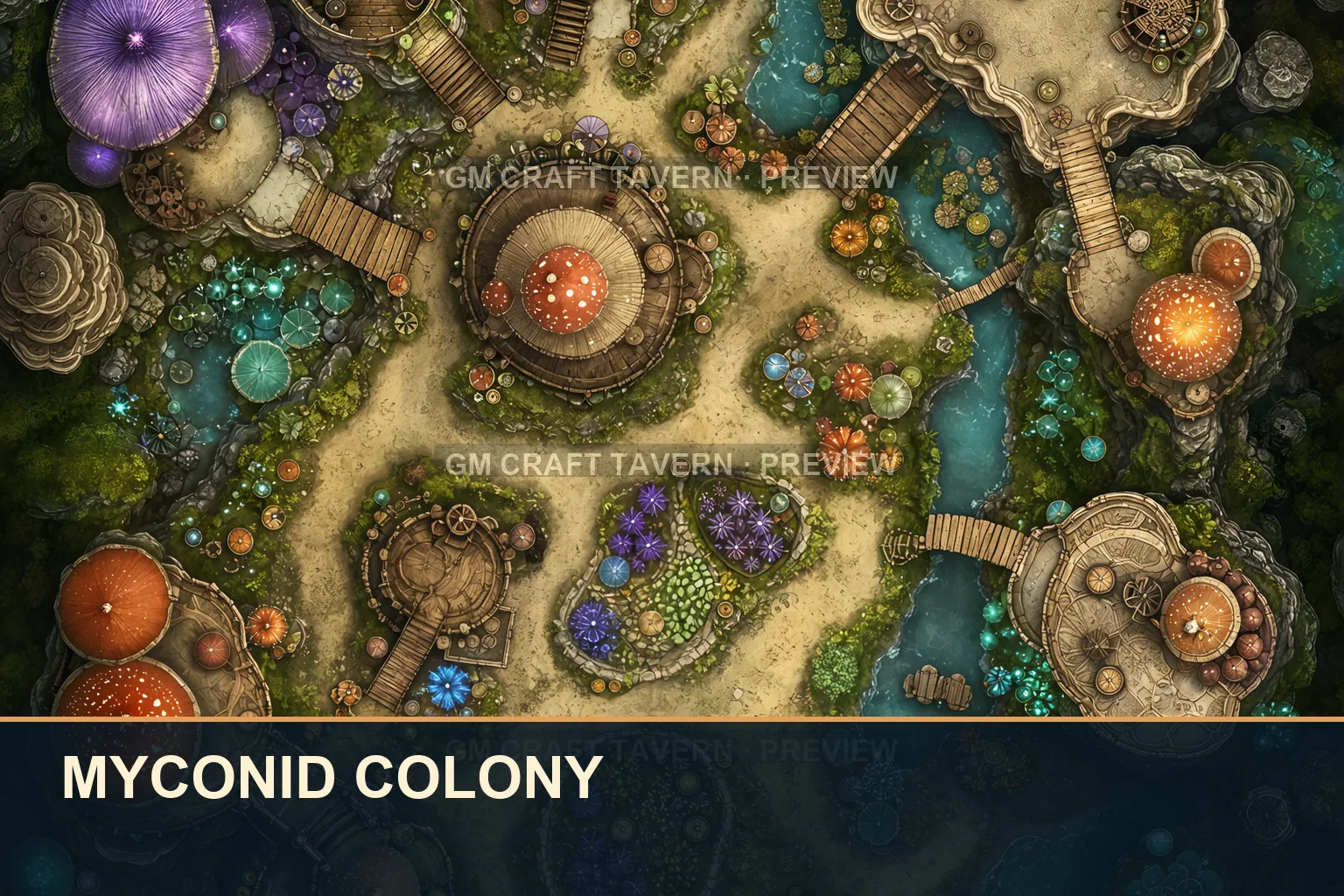 Fungal Caverns & Underdark product preview 1