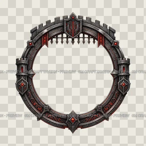 Border 08 top-down token preview