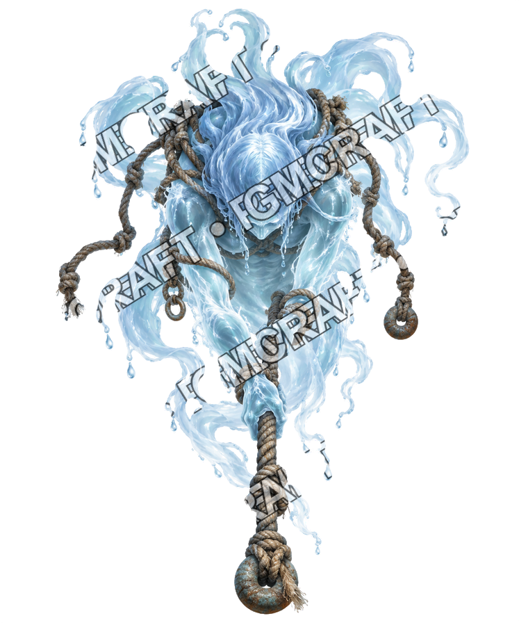 Pirate Ocean 0235 Moon Rigging Water Reflections Topdown Token top-down token preview