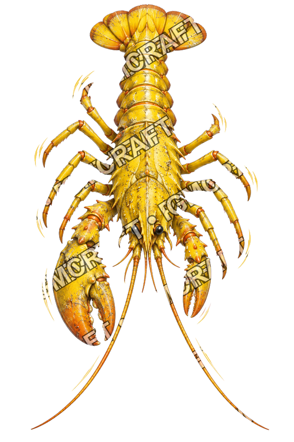Pirate Ocean 0347 Young Lobster Swift Lens Topdown Token top-down token preview