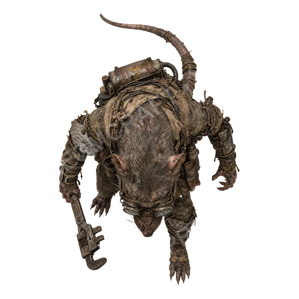 Giant Vermin 16 top-down token preview