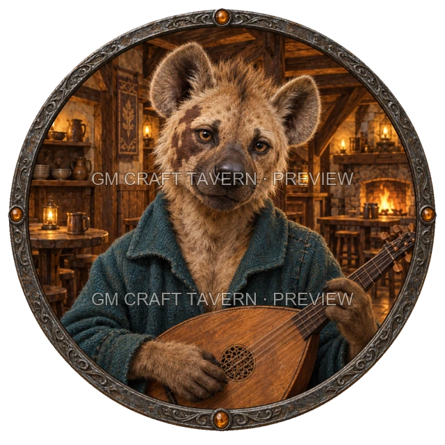 Aperçu du produit Tokens de personnages gnolls 3