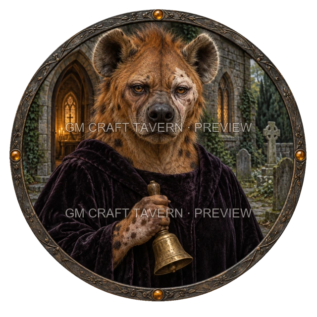 Aperçu du token vu du dessus de Durg Stonebrook - Barde