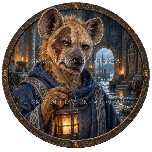 Aperçu du produit Tokens de personnages gnolls 2