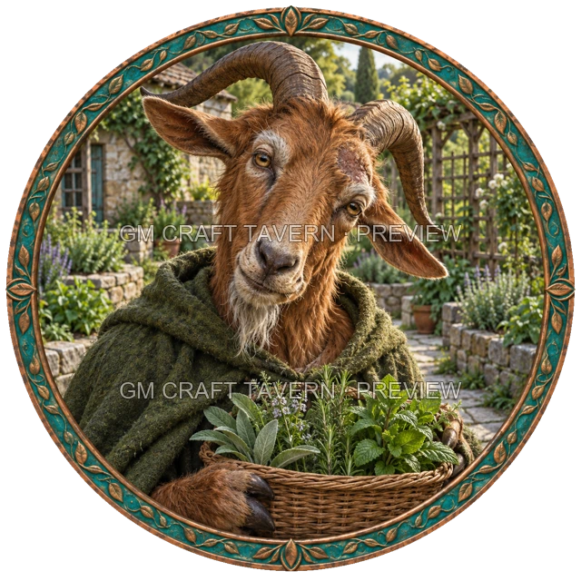 Morga Deepgrove - aperçu de token de guérisseur vu du dessus