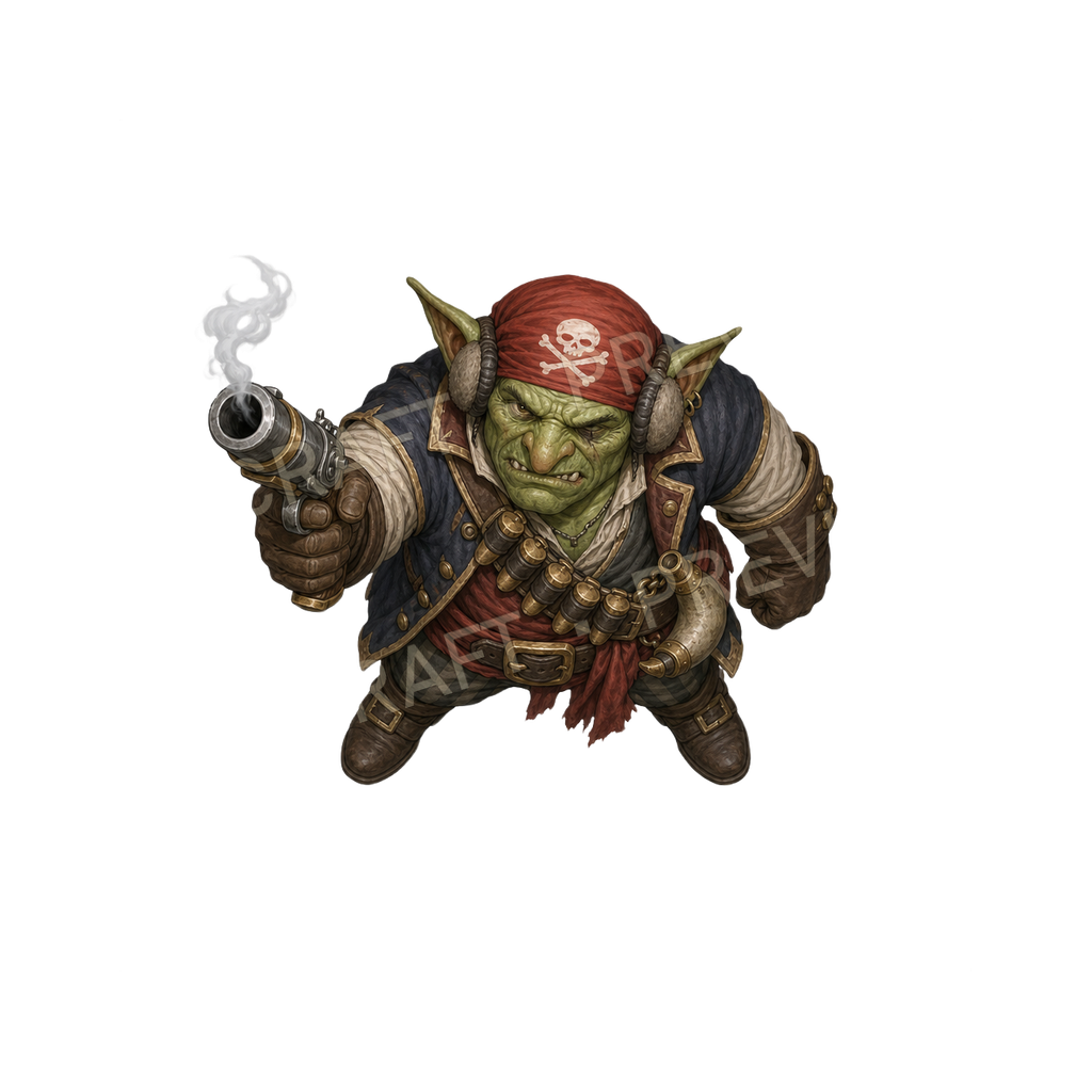 Bundle 30 07 token vu du dessus : canonnier