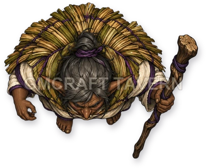 Durg Reedvale - Druid top-down token preview