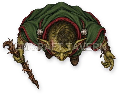 Varka Ironwell - Warlock top-down token preview