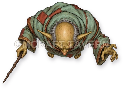 Morga Ironwell - Wizard top-down token preview