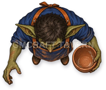 Besha Oakbend - Craftsperson top-down token preview