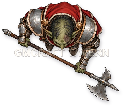Varka Redcliff - Fighter top-down token preview