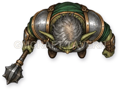 083 · Enemy 03 - Brutal Mercenary top-down token preview