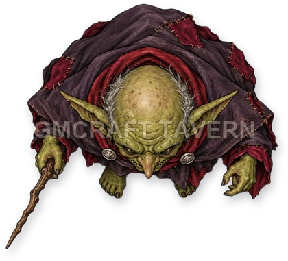 087 · Enemy 08 - Evil Witch top-down token preview
