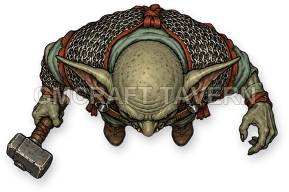 091 · Enemy 12 - Cult Enforcer top-down token preview