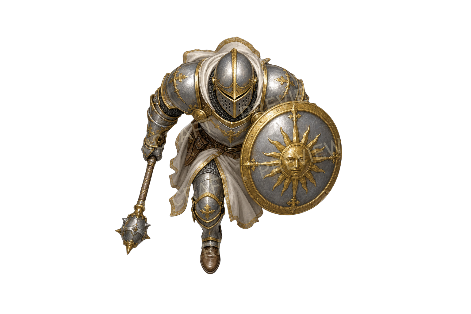 Gold Silver Paladins product preview 5