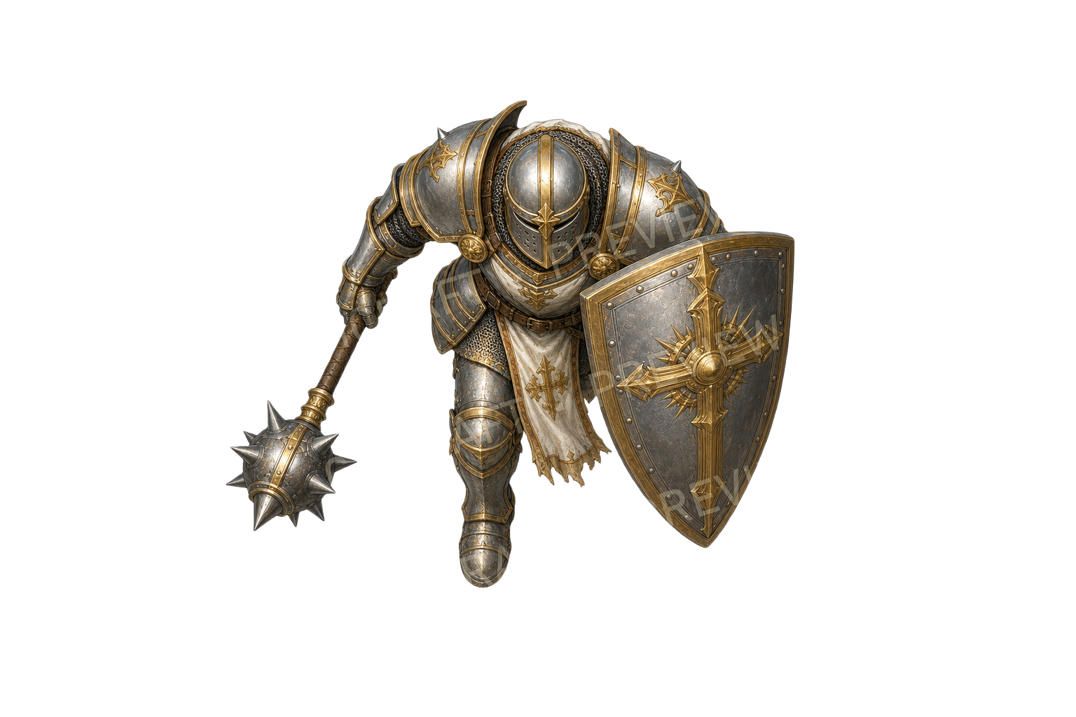 Gold Silver Paladins product preview 9
