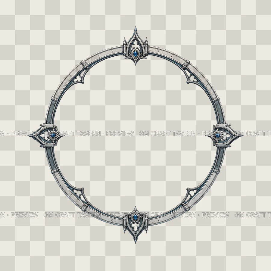 Gothic Cathedral Borders product preview 3