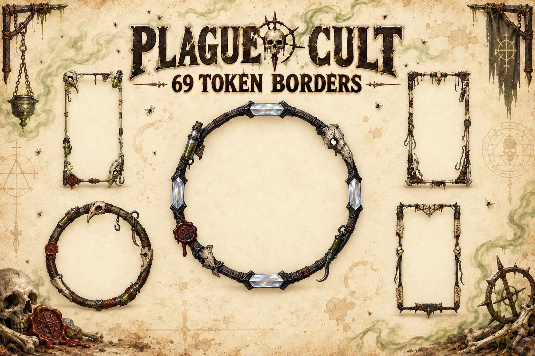 Plague Cult Borders preview