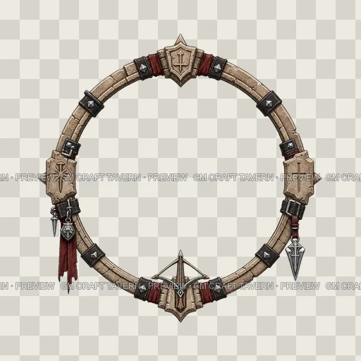 Border 32 top-down token preview