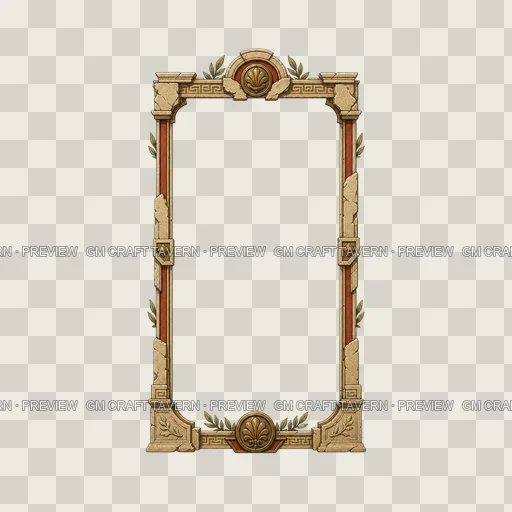 Border 09 top-down token preview