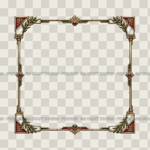 Border 48 top-down token preview
