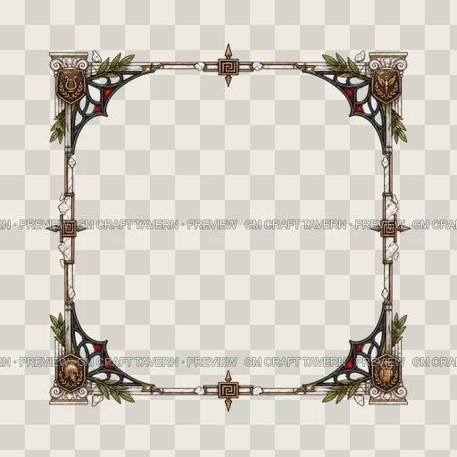 Border 51 top-down token preview