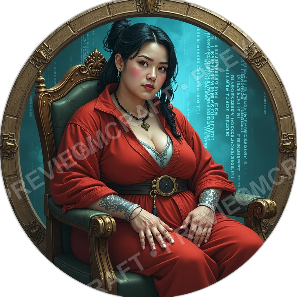 Ghost Coder, Female, Temple Server Port, Flowing Encrypted Tattoo, Fingertip Decrypt Pads, Stained Coffee Cable, Hackers, ,Older Adult Age,1.8,, ,Obes 0001 top-down token preview