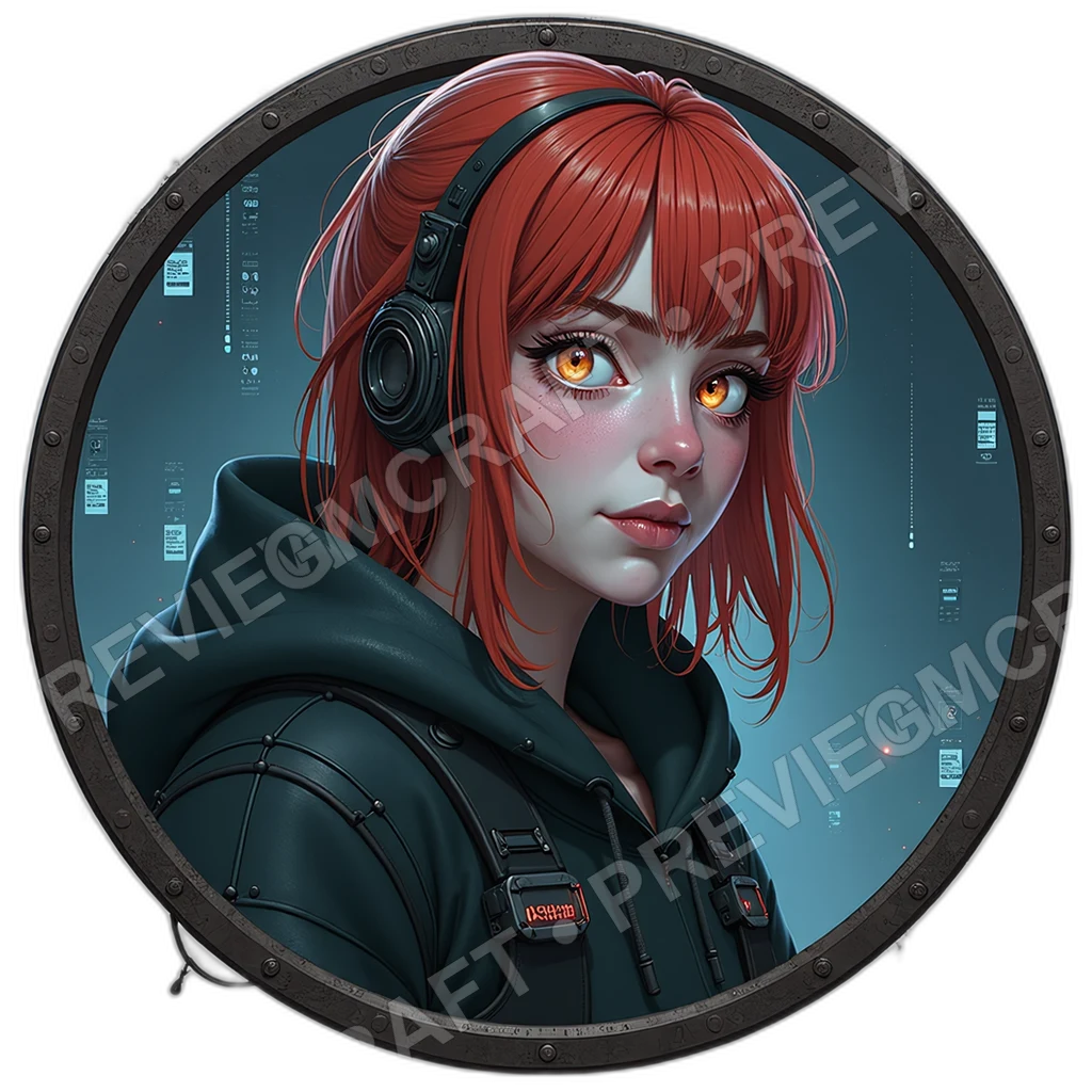 Temple Node Coder, Female, Fingertip Decrypt Reels, Solder Stained Hoodie, Jitter Pupil Array, Hackers, ,Elder Very Old Person,1.8,, ,Heavyset Build,1 0001 top-down token preview