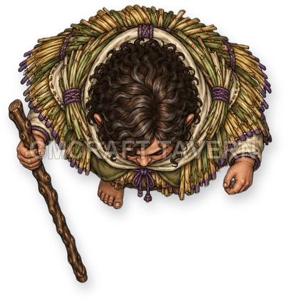 Durg Reedvale - Druid top-down token preview