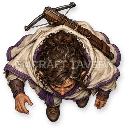 Durg Mossridge - Ranger top-down token preview