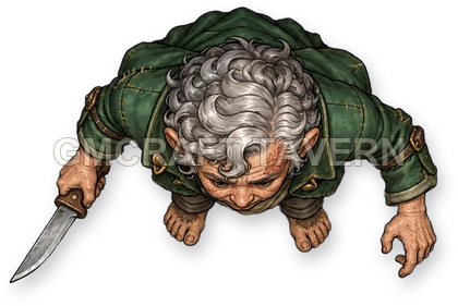 Urdan Duskford - Rogue top-down token preview