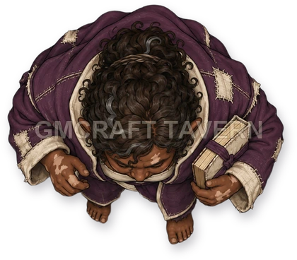 Durg Hillward - Outcast top-down token preview