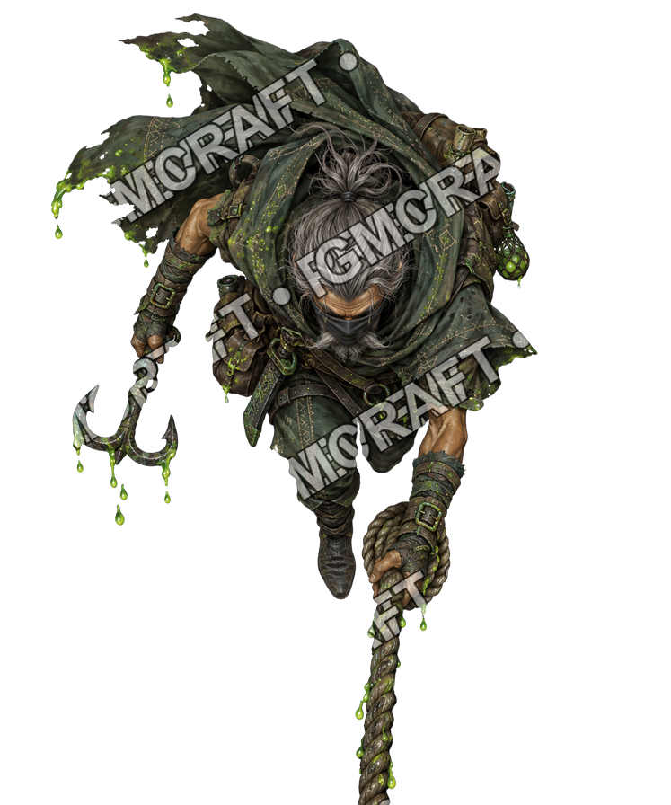 Pirate Ocean 0062 Dock Hawk Acid Rain Topdown Token top-down token preview