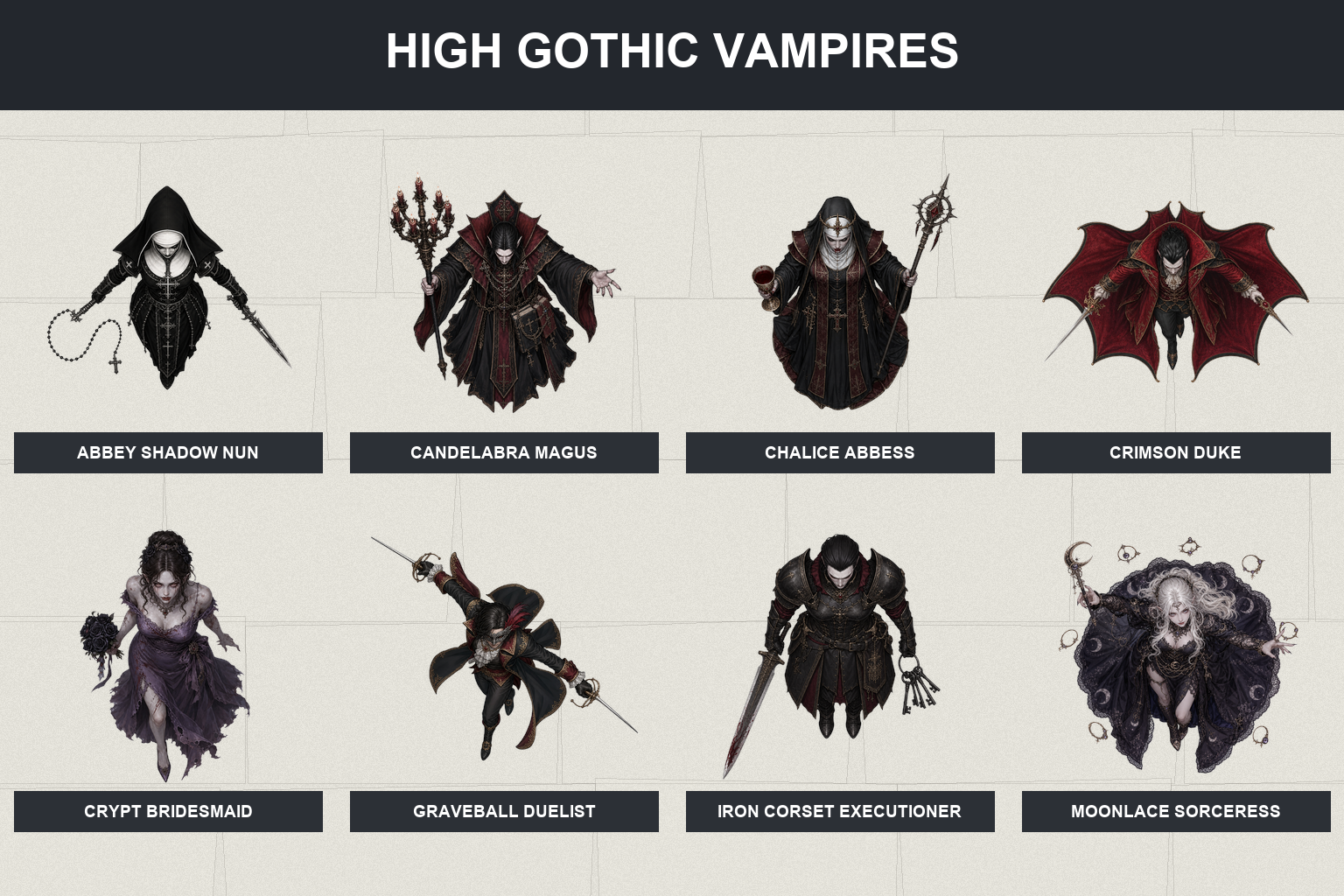 High Gothic Vampires product preview 5