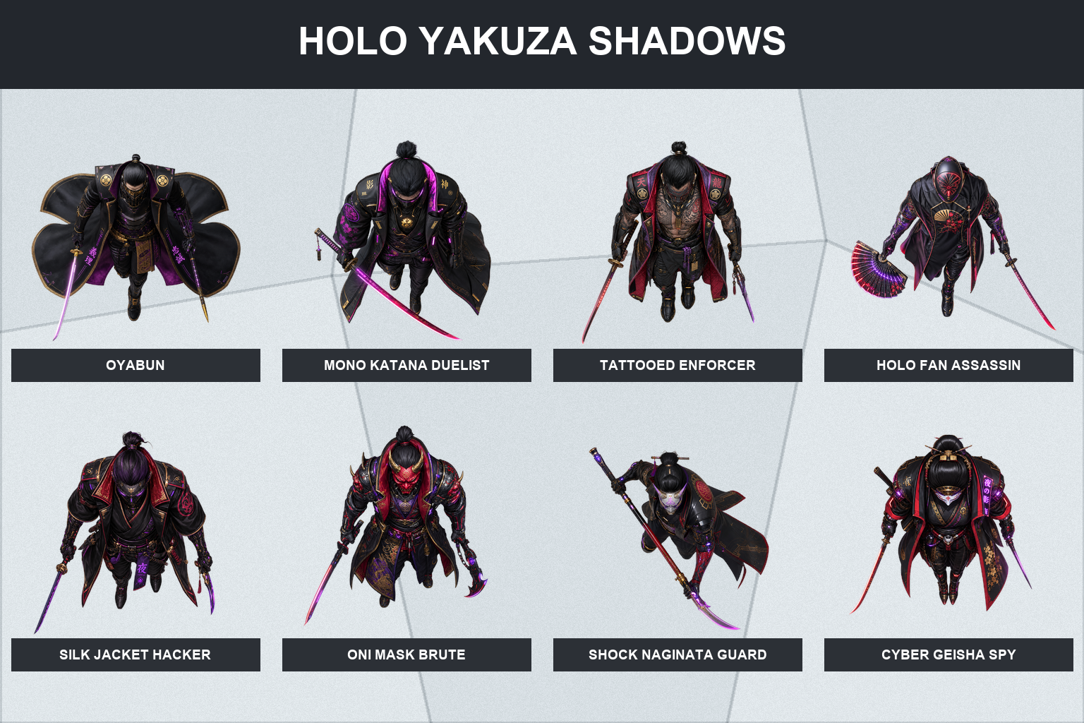 Holo Yakuza Shadows product preview 5