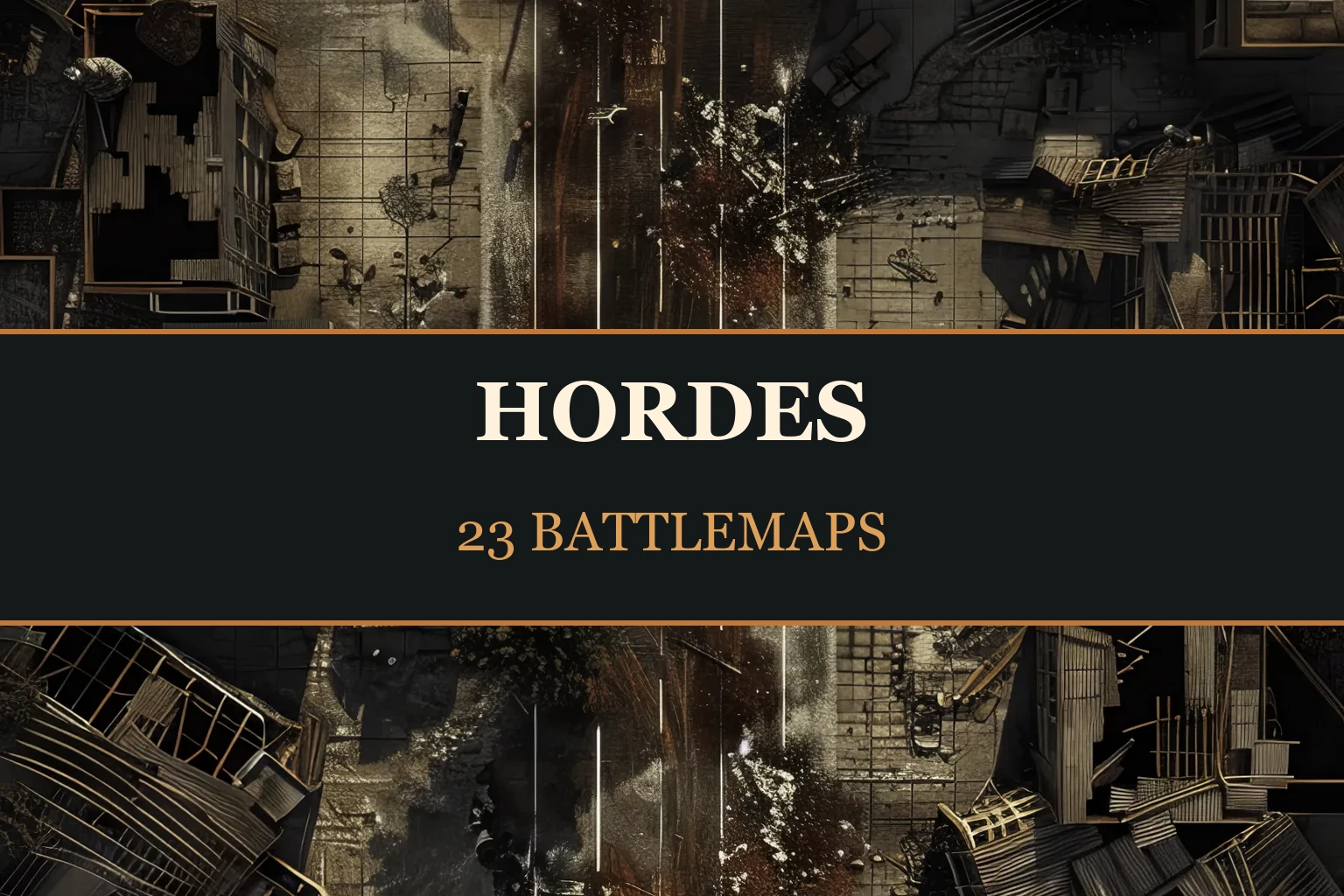 Hordes — 23 battlemaps